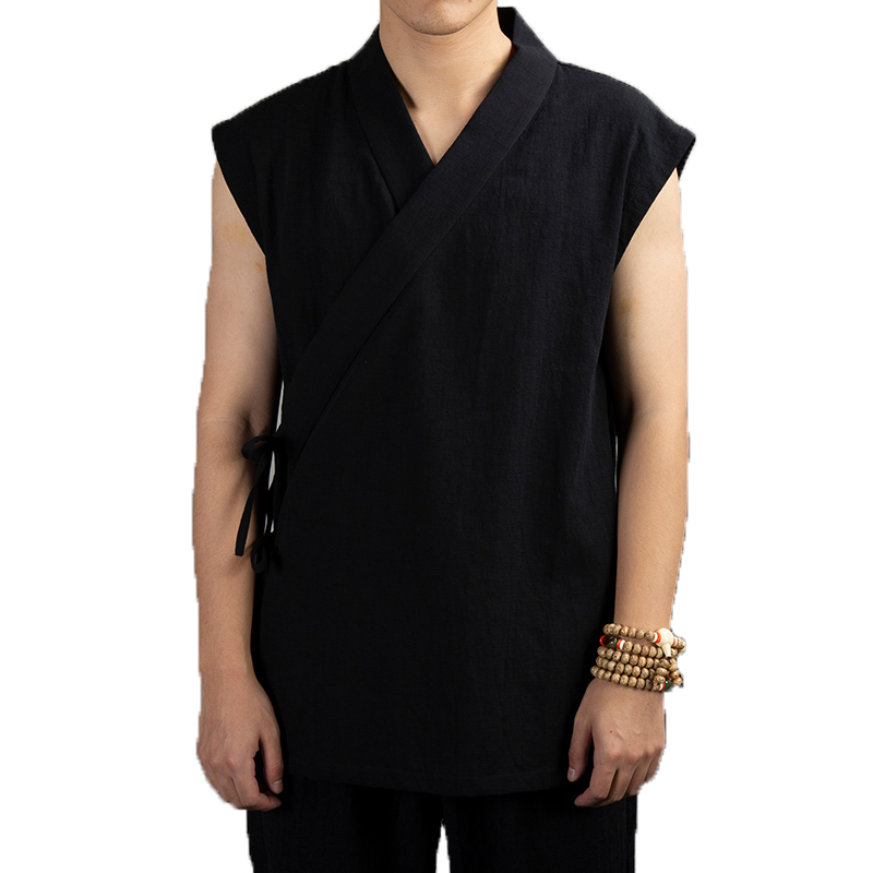 Men'S Kimono Accessories - Pakaian Tradisional Cina Hanfu Pria Linen