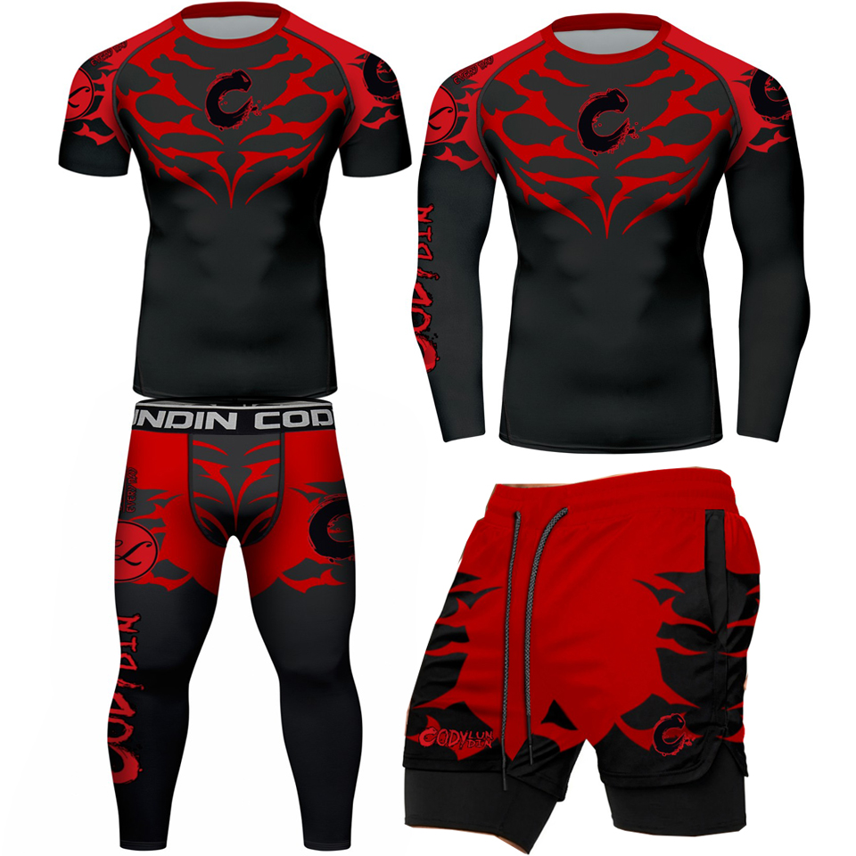 Men'S Kimono Accessories - Kaos dan Celana Rashguard Kimono Jiu