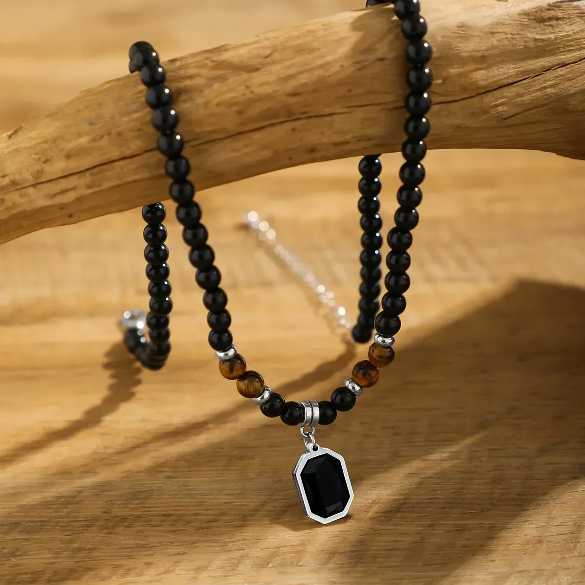 Hip Hop kalung liontin geometr - Men Accessories Neck Chain ulasan dan harga