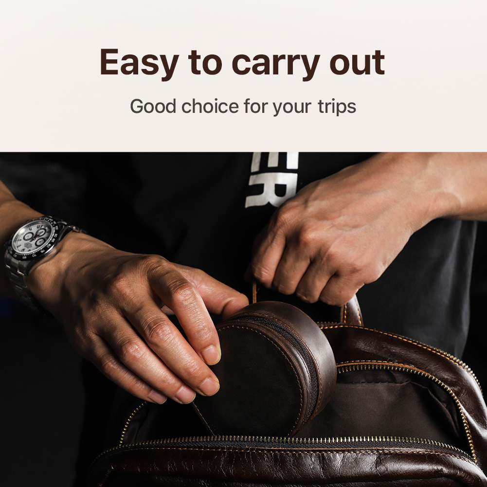 Jam Tangan Kulit Casing Travel - Travel Organizer Men ulasan dan harga
