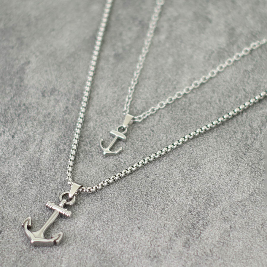 Kalung Jangkar Hiphop untuk Pr - Men Accessories Neck Chain ulasan dan harga
