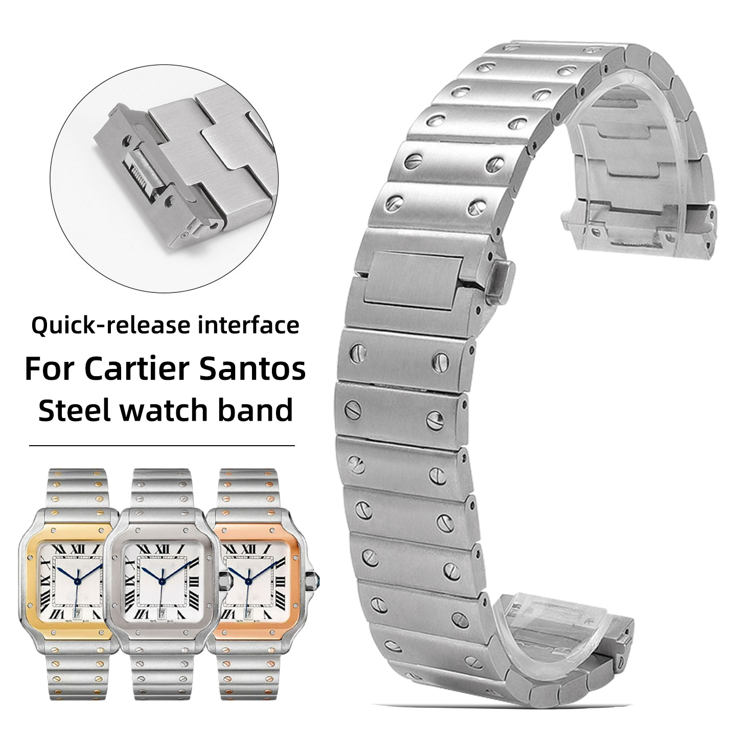 Gelang Baja Tahan Karat 21mm U - Men'S Accessories Cartier ulasan dan harga