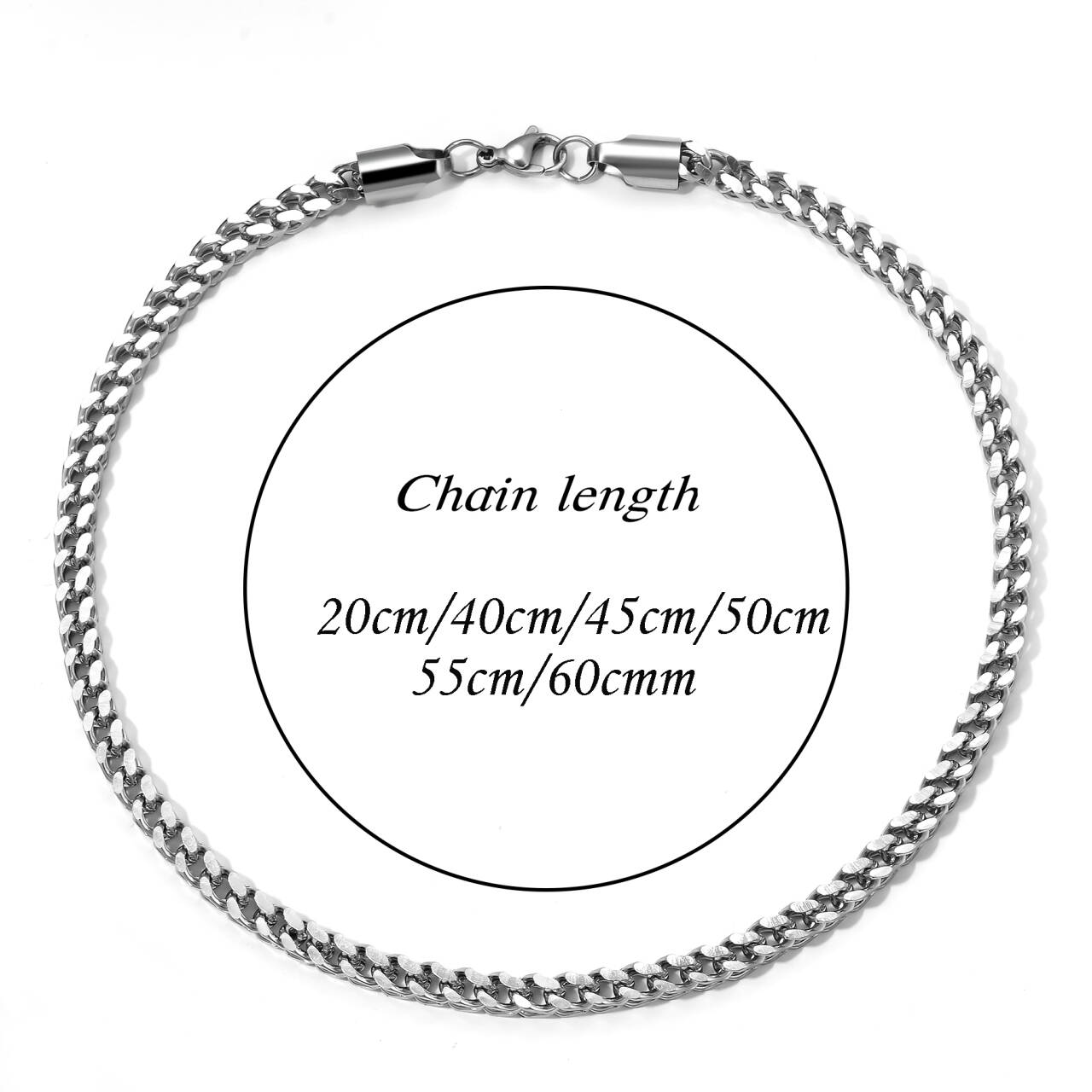 Kalung Rantai Anyaman Gandum d - Men Accessories Neck Chain ulasan dan harga