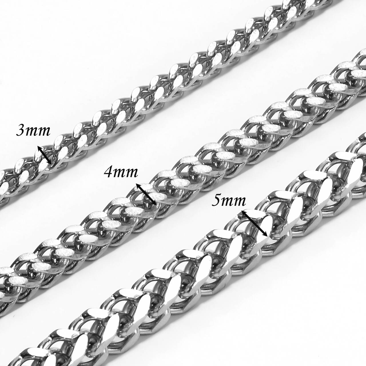 Kalung Rantai Anyaman Gandum d - Men Accessories Neck Chain ulasan dan harga
