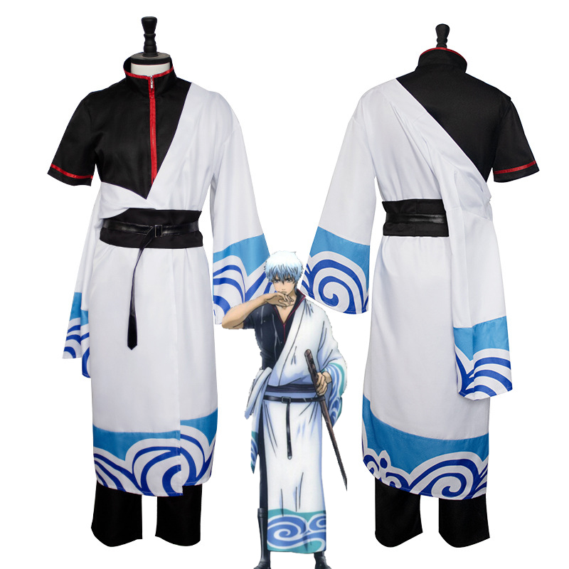 Kostum Cosplay Anime Gintama S - Men'S Kimono Accessories ulasan dan harga