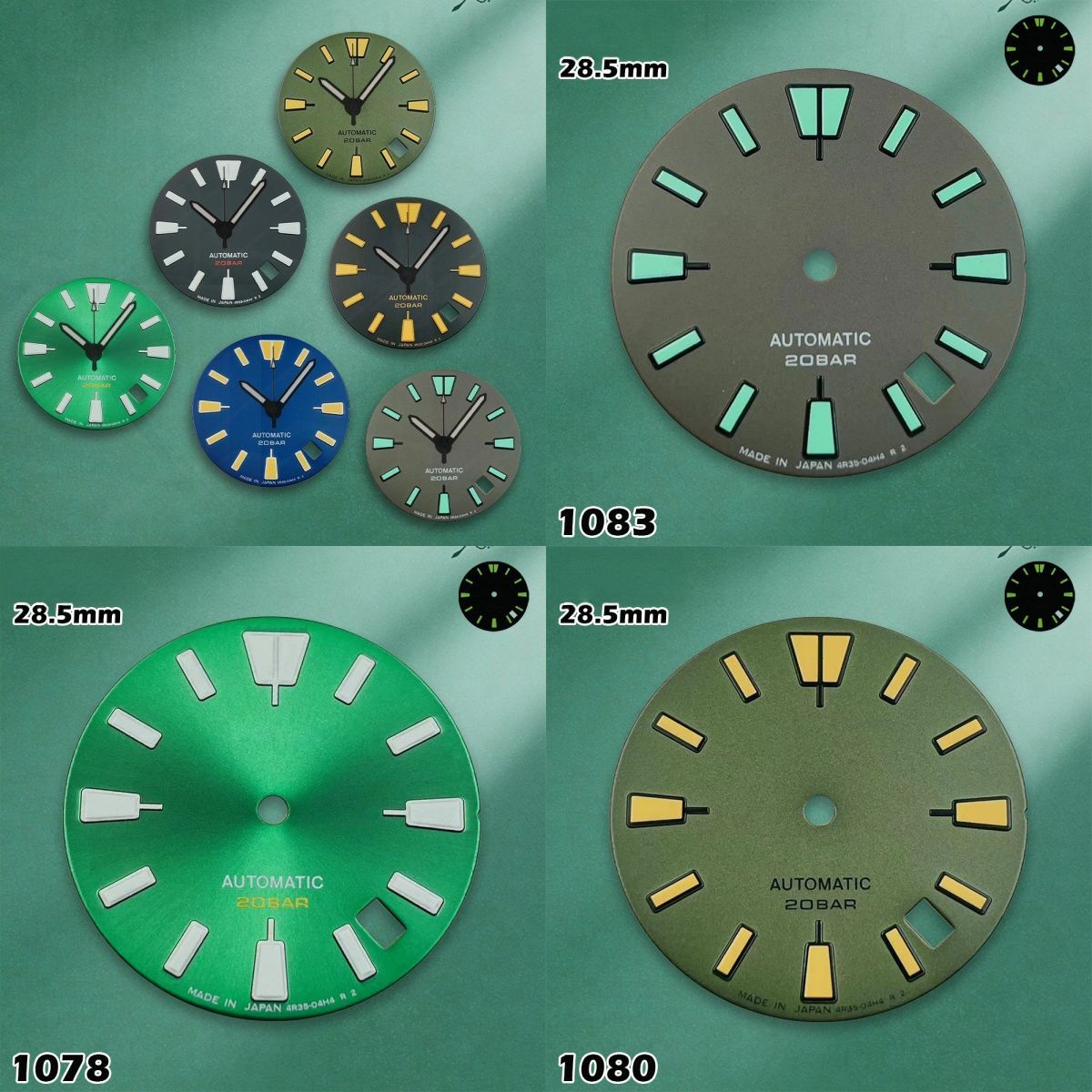 NH35/NH36 28,5 mm, model S-typ - Men'S Accessories Types ulasan dan harga