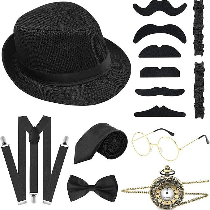 Set Aksesoris Kostum Pria Gaya - Men'S Accessories In The 1920S ulasan dan harga