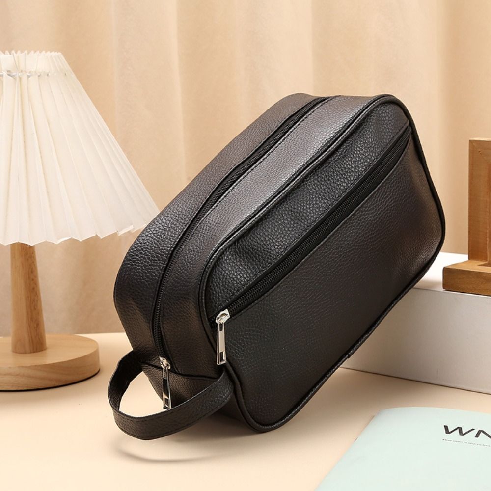 Tas Kosmetik Pria Berkapasitas - Travel Organizer Men ulasan dan harga