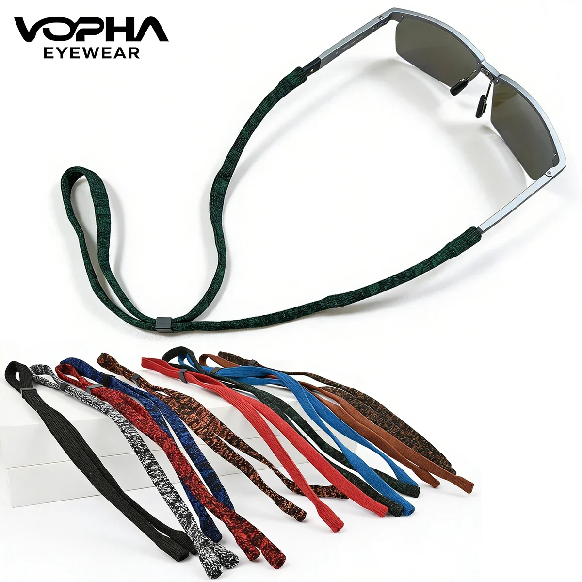 Kacamata Olahraga Anti-Selip U - Men Accessories Neck Chain ulasan dan harga