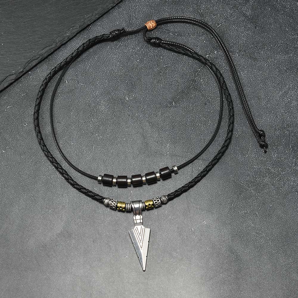 Kalung Pria Viking Berbentuk U - Men Accessories Neck Chain ulasan dan harga